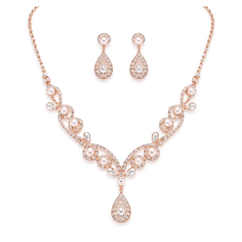 Luxury Necklace and Earring Set